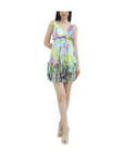 BCBG Maxazria Water Color Silk Dress