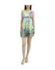 BCBG Maxazria Water Color Silk Dress