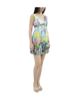 BCBG Maxazria Water Color Silk Dress