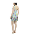 BCBG Maxazria Water Color Silk Dress