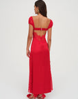 Casey Maxi Dress in Red