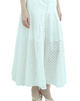 JOSLIN Gabrielle Cotton Lace Midi Skirt