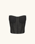 Celeste Strapless Corset - Black