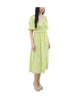 For Love & Lemon Chrysanthemum Midi Dress