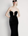 Elvira Velvet Maxi Dress