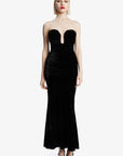 Elvira Velvet Maxi Dress