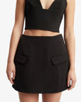 Delphi Strapless Crop Top