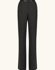 Adri Tuxedo Side Panel Pant - Black