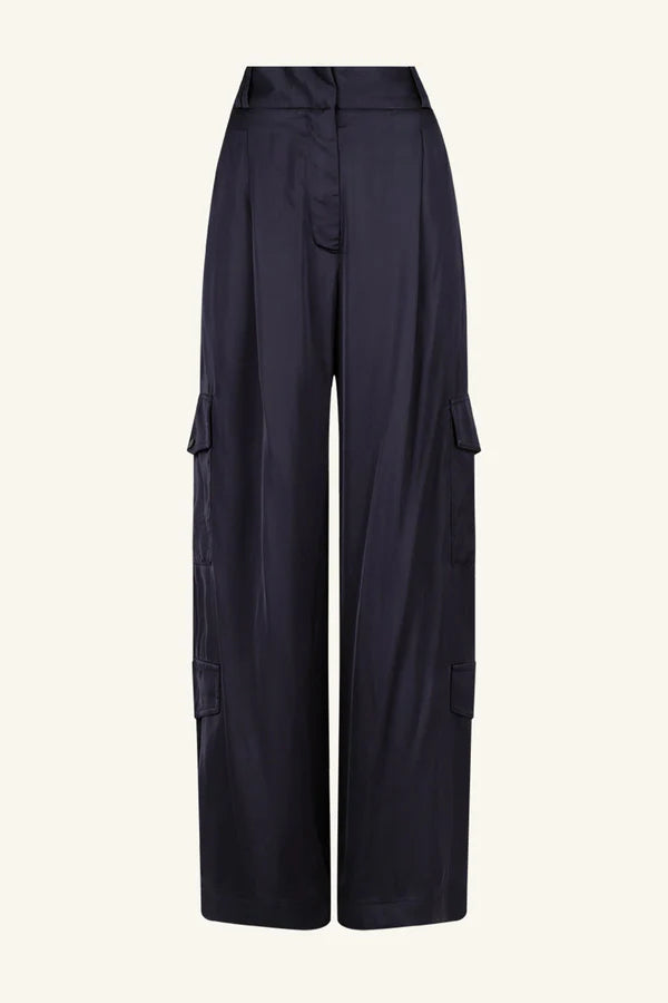 Shae Slouchy Cargo Pant - Aegean Blue