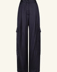 Shae Slouchy Cargo Pant - Aegean Blue