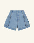 Stella Patch Pocket Shorts - Mid Blue