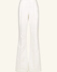 Thea Pintuck Flared Pant - Ivory