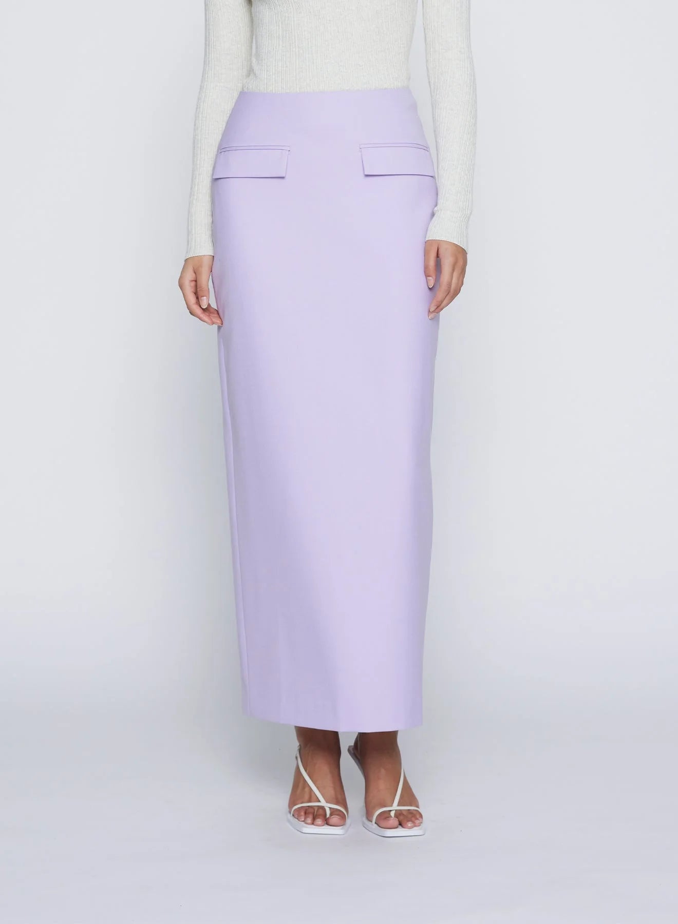 Anna Quan Nico straight-leg trousers - Purple