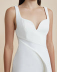 Gowrie Midi Dress in Ivory