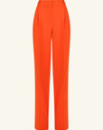 Irena Mid Rise Pant - Hibiscus