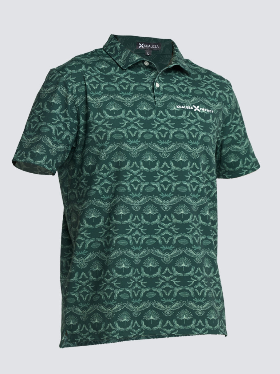 Batik Tribute Impact Polo | Lungan