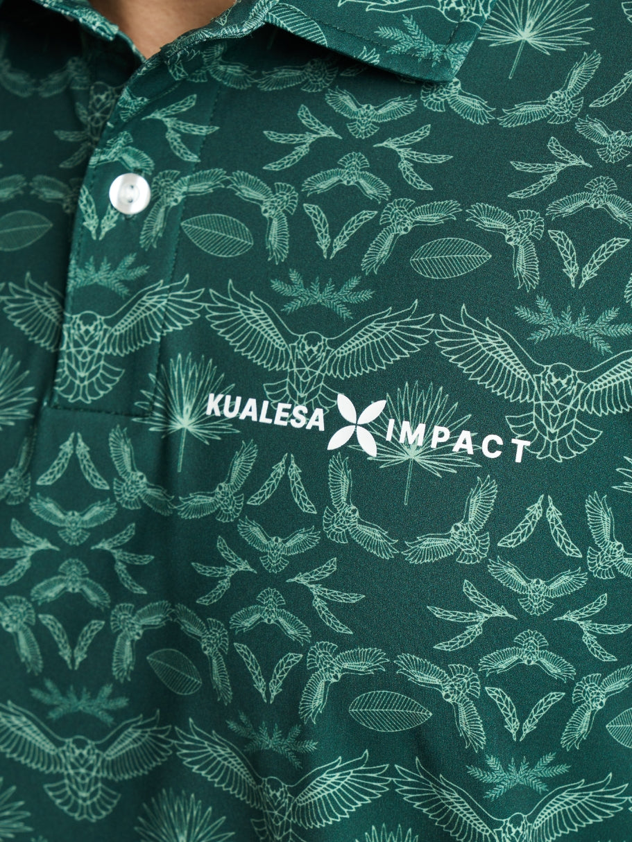 Batik Tribute Impact Polo | Lungan