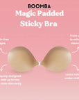 BOOMBA Magic Padded Sticky Bra