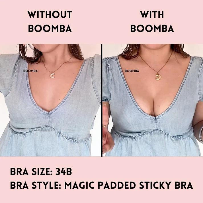 BOOMBA Magic Padded Sticky Bra