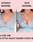 BOOMBA Magic Padded Sticky Bra