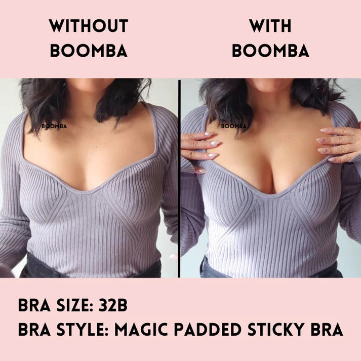 BOOMBA Magic Padded Sticky Bra