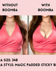 BOOMBA Magic Padded Sticky Bra