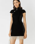 Margaux Velvet Mini Dress