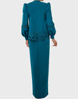 Neelofa in Dark Teal