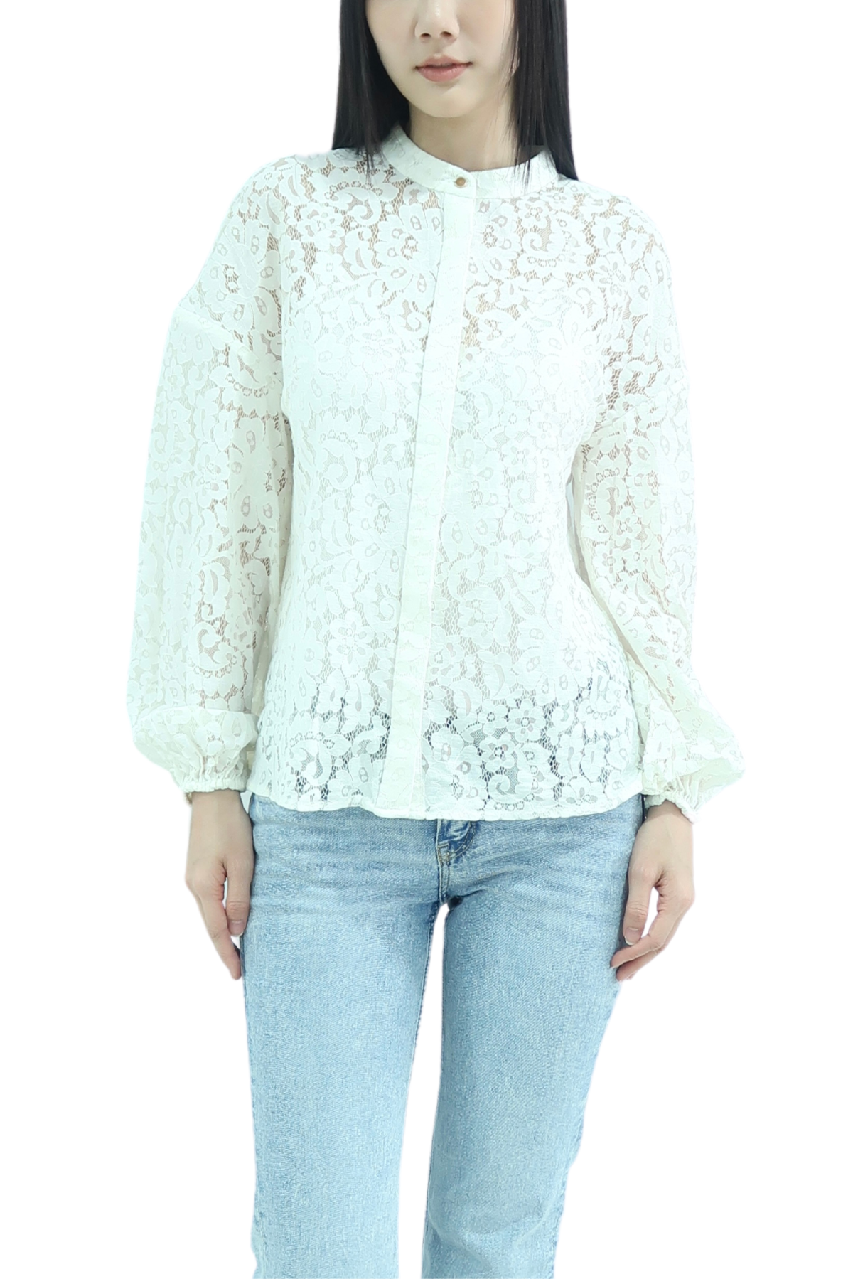 Alice McCall Lace Long Sleeve Blouse