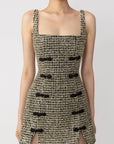 Aidan Tweed Mini Dress