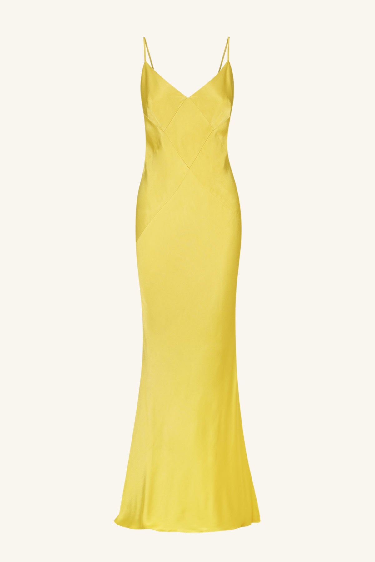 Sofia Spliced Maxi Dress - Lime