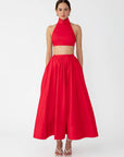 Hilary Sundress Set in Red