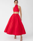 Hilary Sundress Set in Red