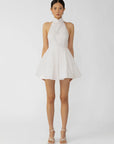 Hilly Mini Dress in White