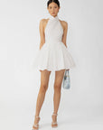 Hilly Mini Dress in White