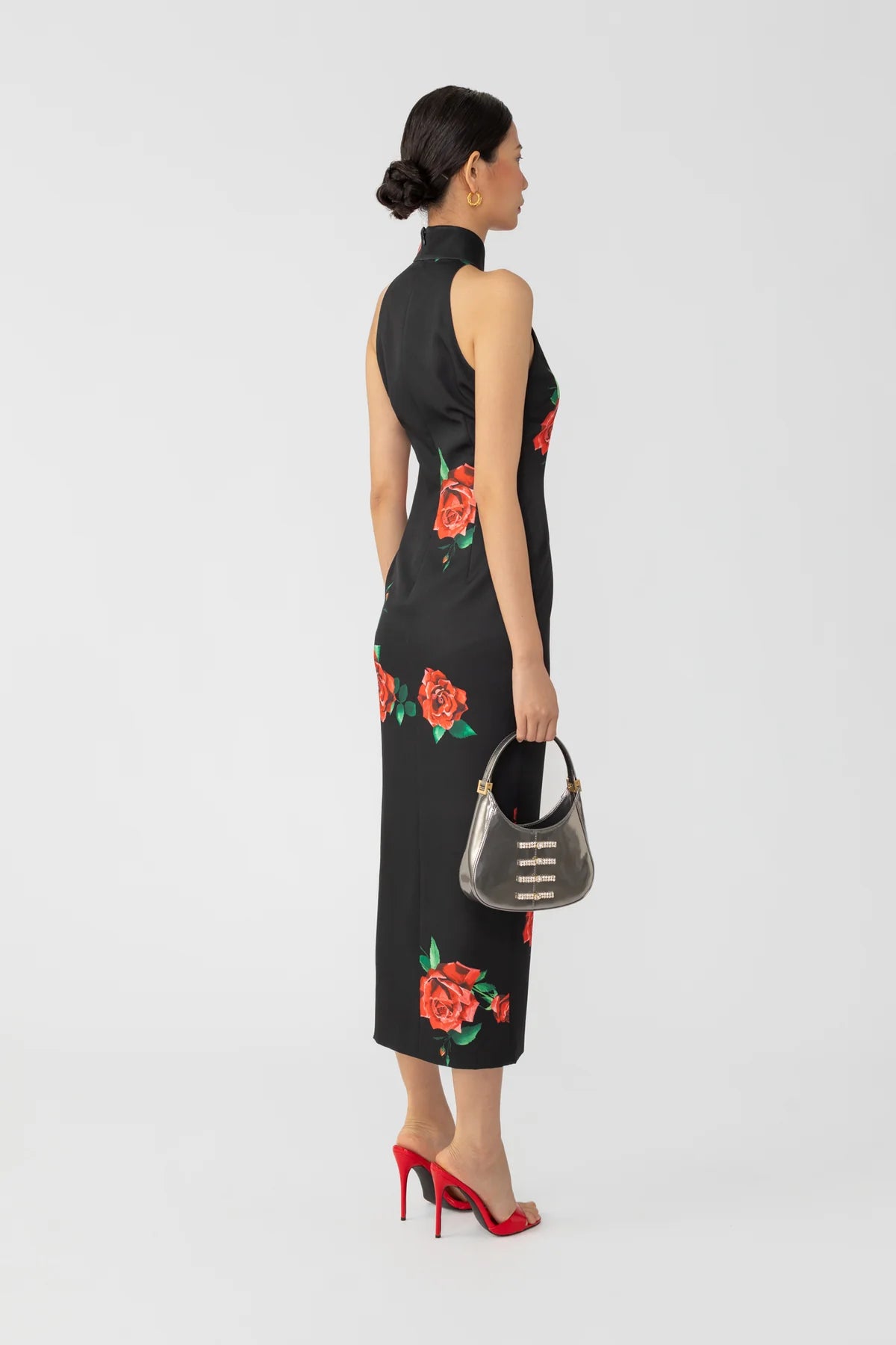 Rayna Rosa Dress - Black Multi