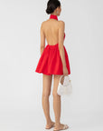 Hilly Mini Dress in Red