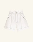 Hana High Waisted Flared Short